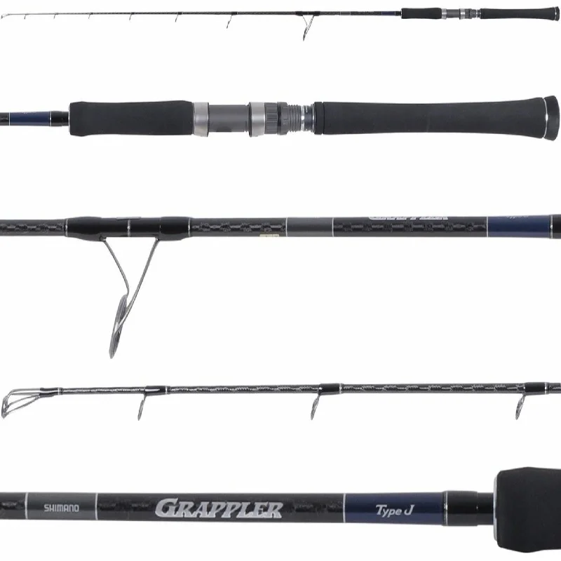 Fishing Rod for Shallow Water Fishing-Shimano Grappler Type J Spinning Jigging Rods