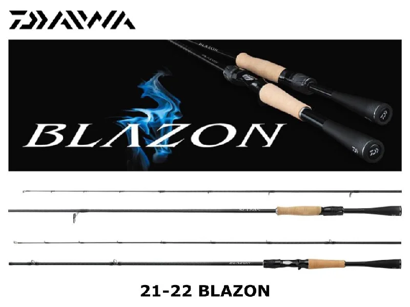 Handcrafted Fishing Rod-Daiwa 22 Blazon 2 Pieces Baitcasting Model C64L-2 ST BF