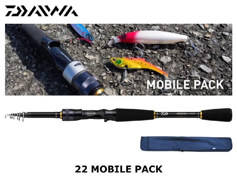 Fishing Rod for Adjustable Reel Position-Daiwa 22 Mobile Pack 765TMHB