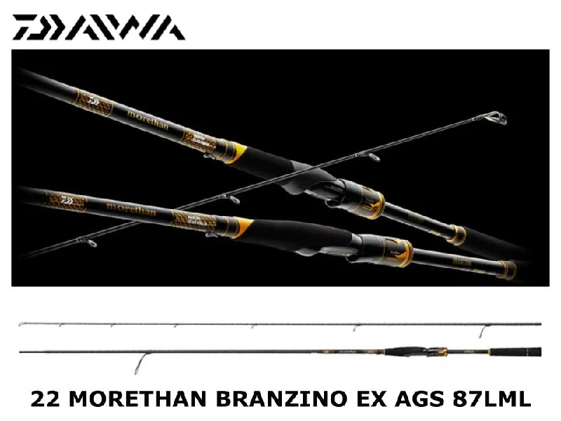 Fishing Rod with Medium Action-Daiwa 22 Morethan Branzino EX AGS 87LML Urban Side Custom