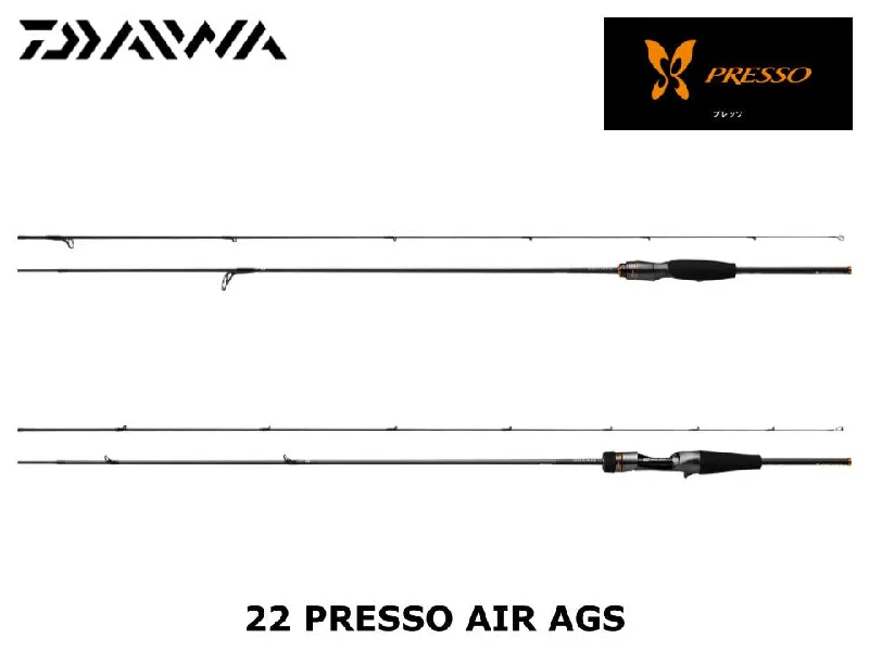 Fishing Rod for Catching Large Catfish-Daiwa 22 Presso Air AGS 61L