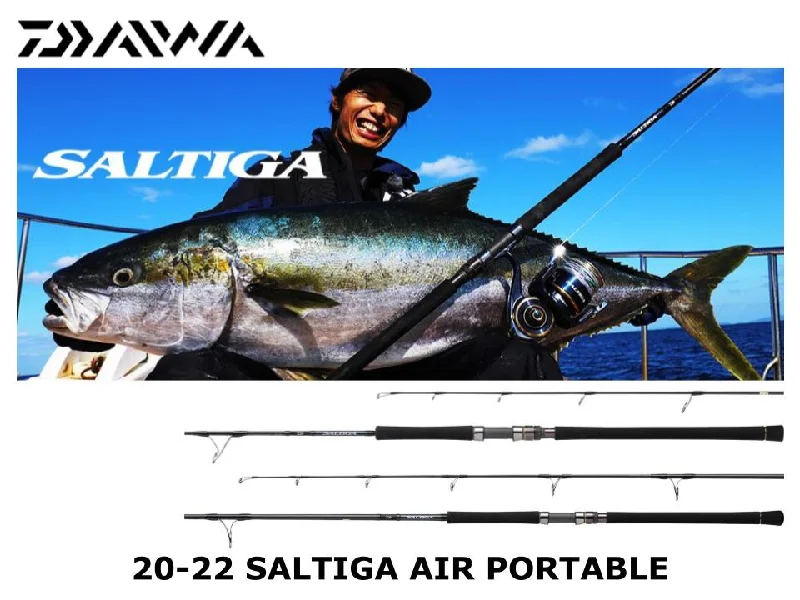 Fishing Rod for Jigs-Daiwa 22 Saltiga Air Portable C83-10