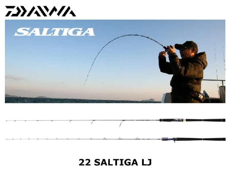 Fishing Rod with Ergonomic Handle-Daiwa 22 Saltiga LJ 63XXHB