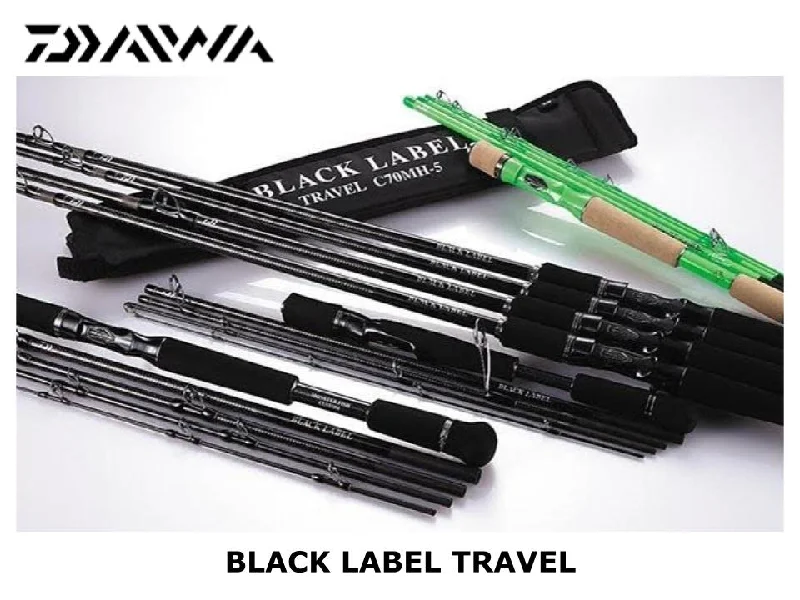 Fishing Rod for Deep Water Fishing-Daiwa Black Label Travel C70M-5