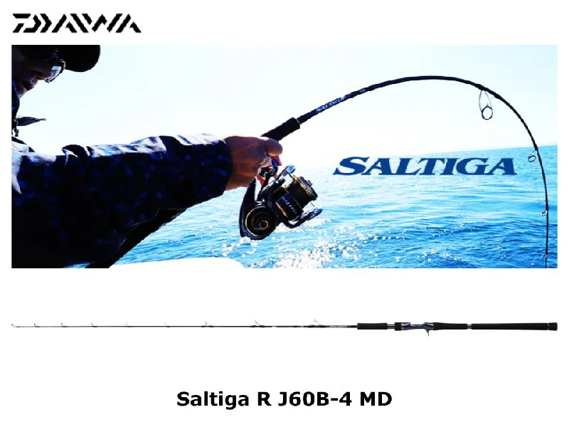 Spinning Rod for Casting Small Baits-Daiwa Saltiga R J60B-4 MD