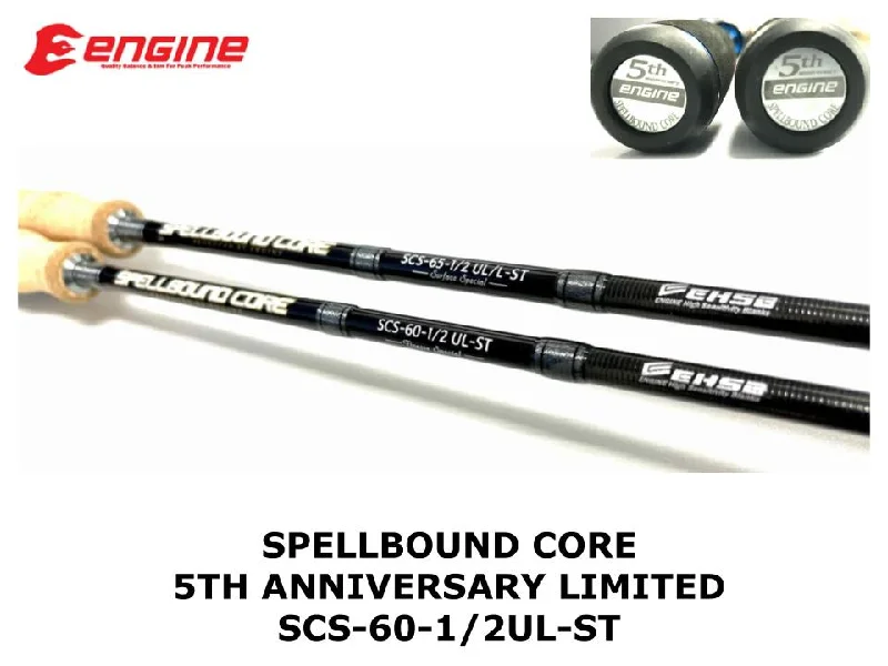 Fishing Rod for Topwater Lures-Engine Spellbound Core 5th Anniversary Limited SCS-60-1/2UL-ST Finesse Special