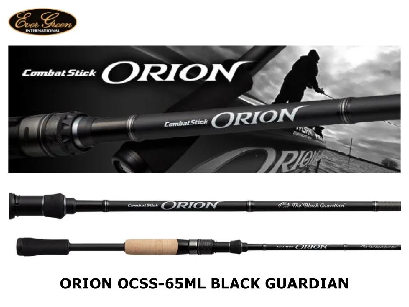 Fishing Rod for Musky Fishing-Evergreen Orion OCSS-65ML Black Guardian