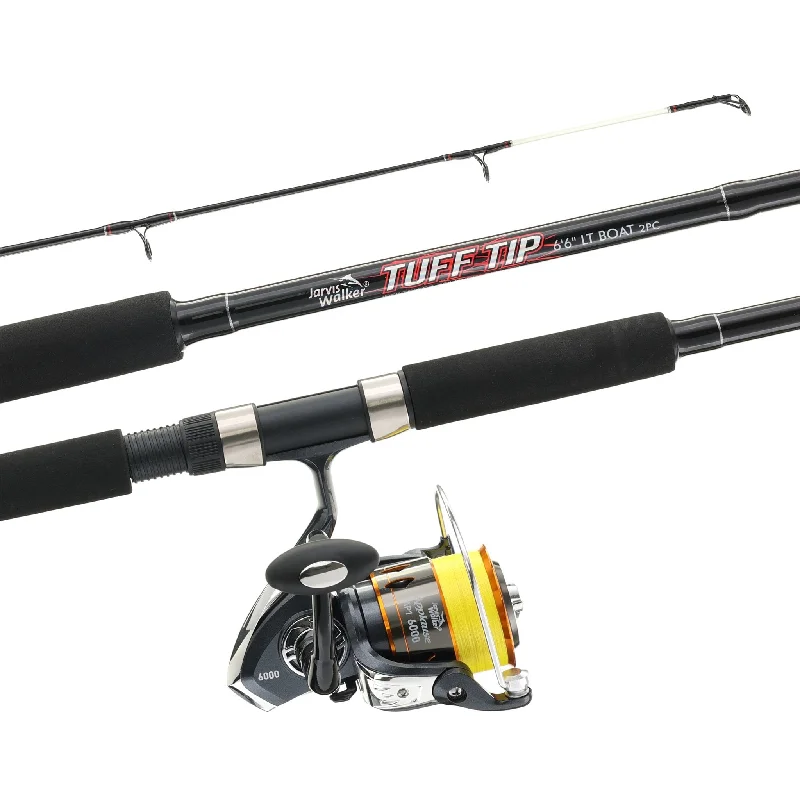 Fishing Rod for Fishing in Deep Rivers-Jarvis Walker Tuff Tip Boat Combos