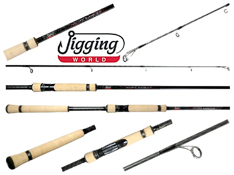 Fishing Rod with Carbon Fiber Shaft-Jigging World Night Ranger Spinning Rods