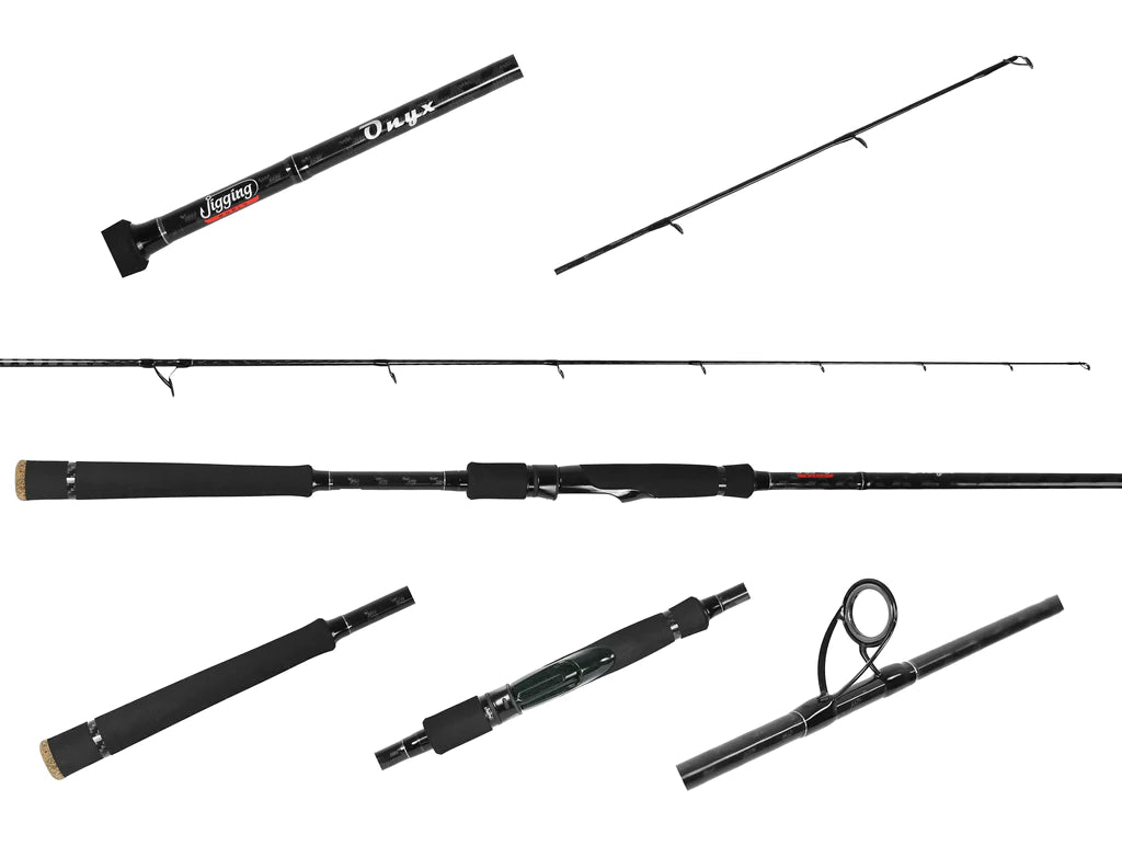 Fishing Rod for Heavy-duty Use-Jigging World Onyx Spinning Rods