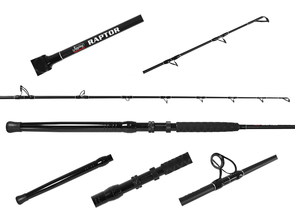 Fishing Rod for Baitcasting Reels-Jigging World Raptor Casting Rods