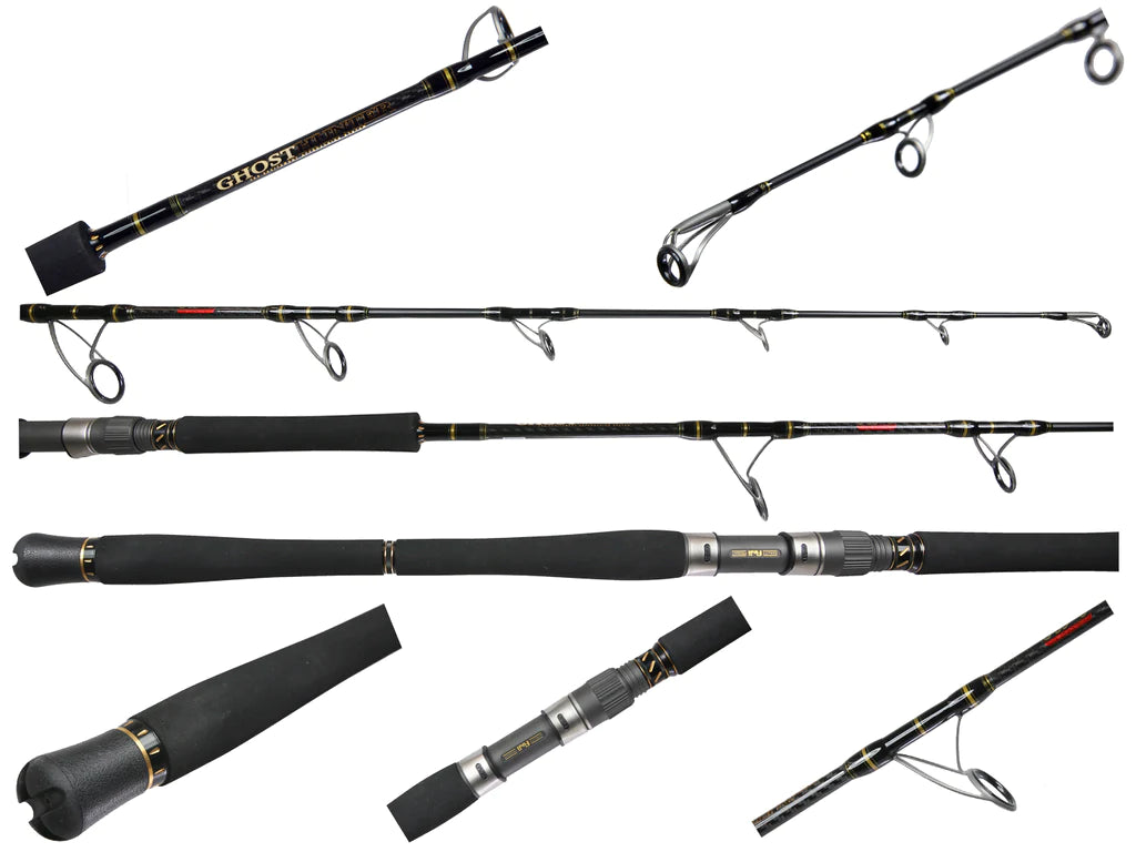 Adjustable Fishing Rod Length-Jigging World Ghost Hunter Spin Jigging Rods