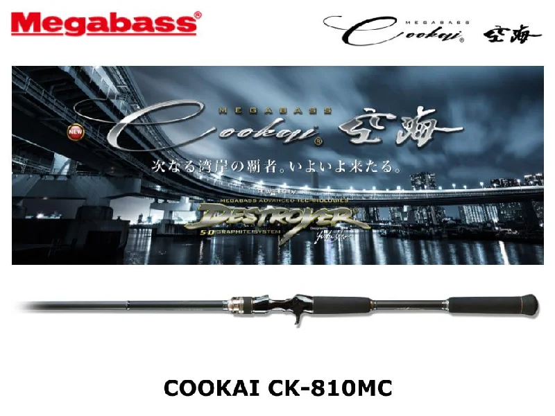 Fishing Rod for Catching Crappie and Bluegill-Megabass Cookai CK-810MC