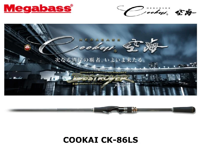 Fishing Rod for Big River Fishing-Megabass Cookai CK-86LS