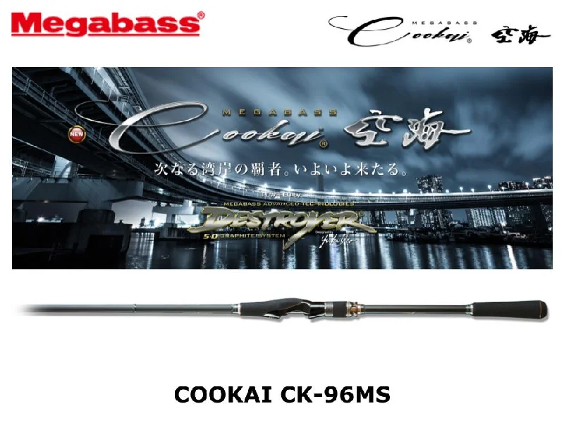 Spinning Rod for Small Lures-Megabass Cookai CK-96MS