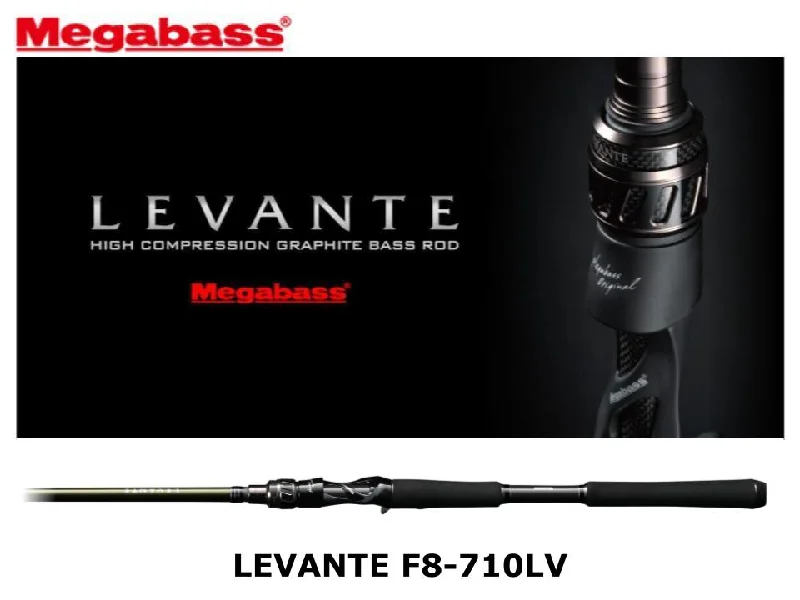 Fishing Rod for Saltwater Tackle-Megabass Levante Baitcasting F8-710LV