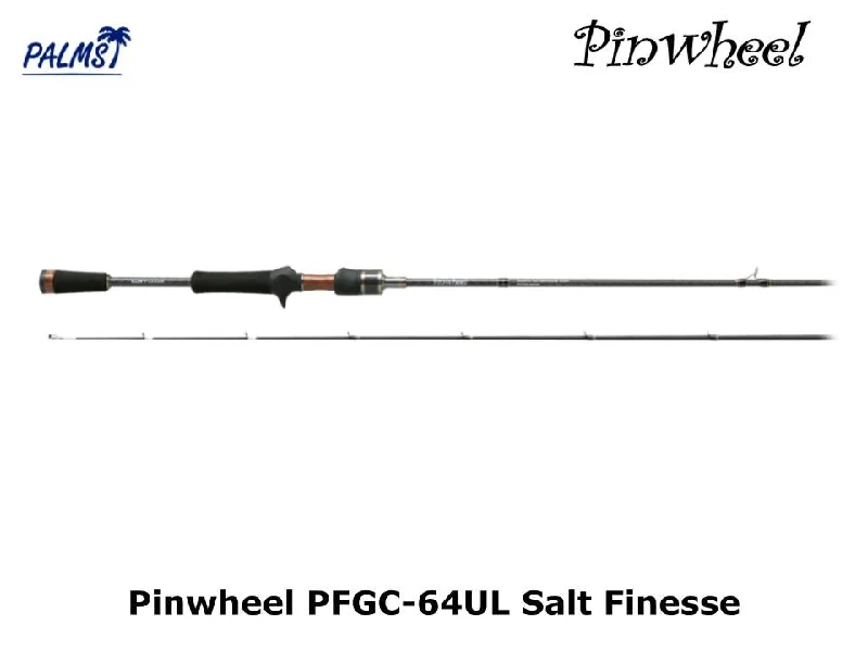 Carbon Fiber Fishing Rod-Pre-Order Palms Pinwheel PFGC-64UL Salt Finesse