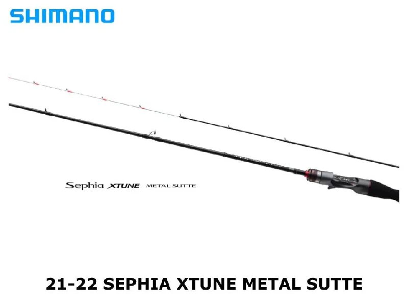 Fishing Rod for Pike Fishing-Shimano 21 Sephia Xtune Metal Sutte B66M-S/F