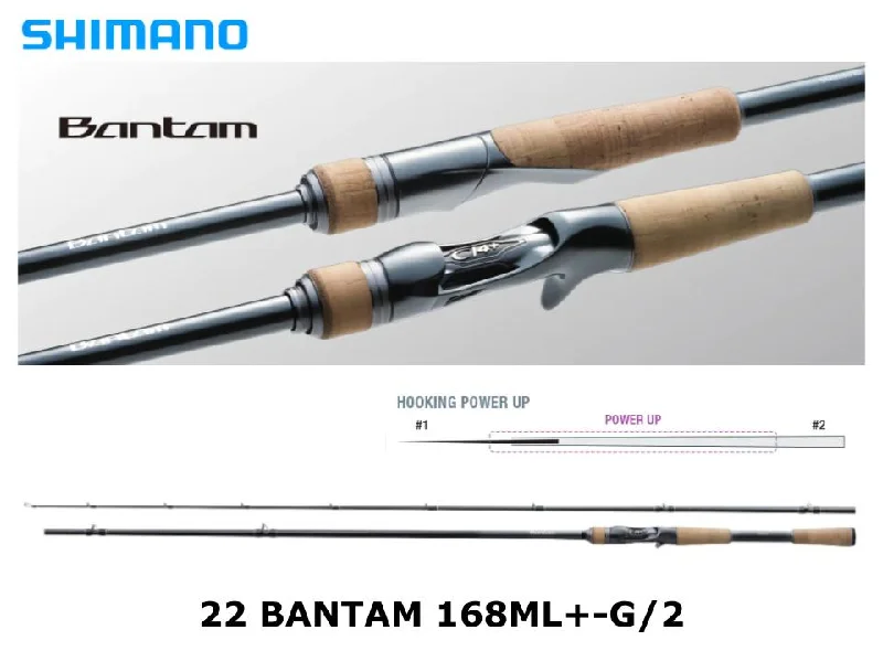 Fishing Rod for Surfcasting-Shimano 22 Bantam 168ML+-G/2