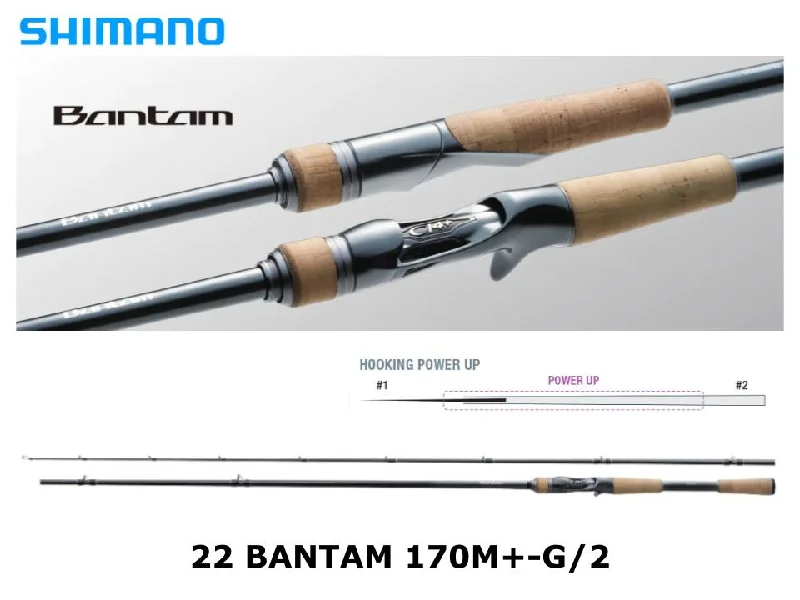 Fishing Rod for Ice Fishing-Shimano 22 Bantam 170M+-G/2