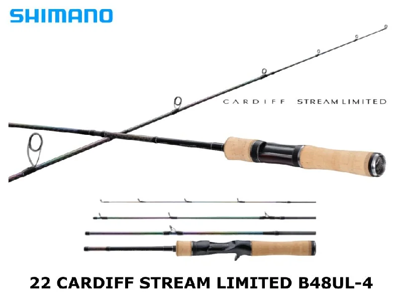 Fishing Rod for Fishing from a Boat-Pre-Order Shimano 22 Cardiff Stream Limited B48UL-4