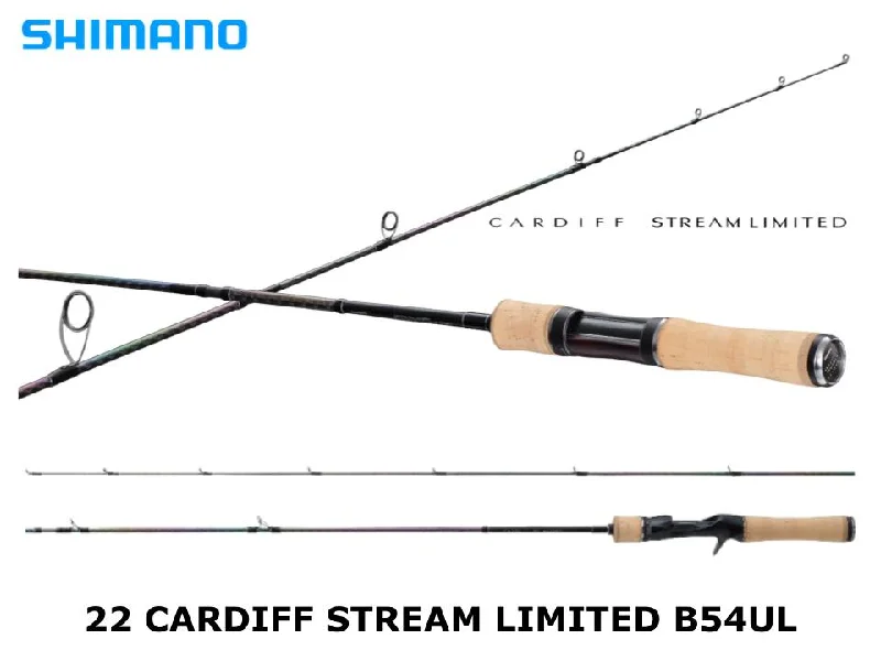 Fishing Rod for Fishing in Calm Waters-Pre-Order Shimano 22 Cardiff Stream Limited B54UL