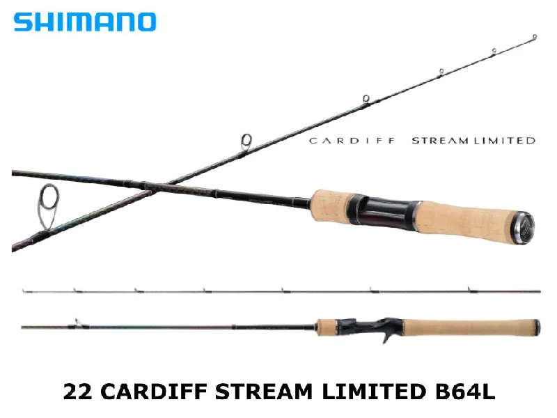 Fishing Rod for Fishing in Fast Currents-Pre-Order Shimano 22 Cardiff Stream Limited B64L