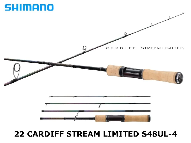 Fishing Rod for Targeting Trophy Fish-Pre-Order Shimano 22 Cardiff Stream Limited S48UL-4