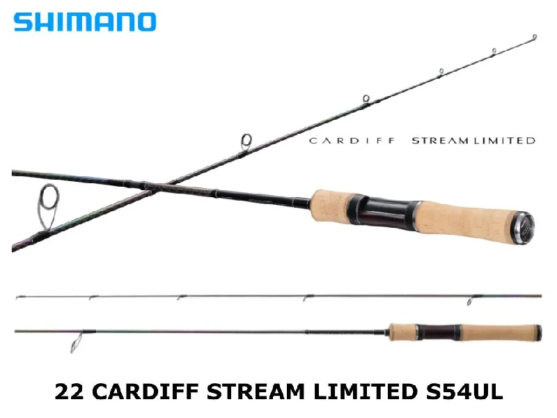 Fishing Rod for Fishing from the Shore-Pre-Order Shimano 22 Cardiff Stream Limited S54UL