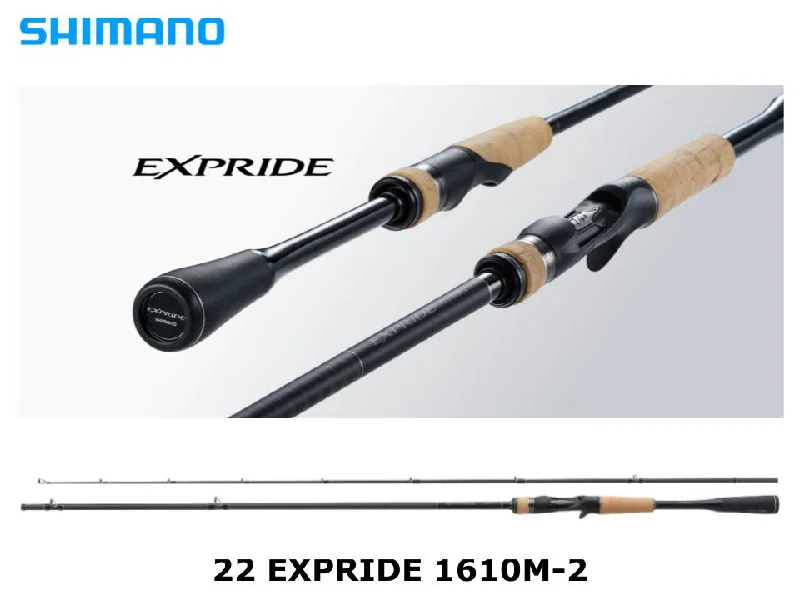 Fishing Rod with Fast Tip for Sensitivity-Shimano 22 Expride 1610M-2