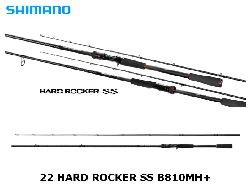 Baitcasting Rod for Catching Big Fish-Shimano 22 Hard Rocker SS B810MH+