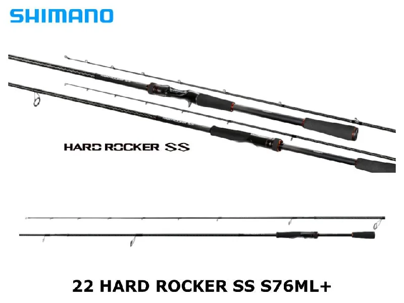 Multi-Action Fishing Rod-Shimano 22 Hard Rocker SS S76ML+