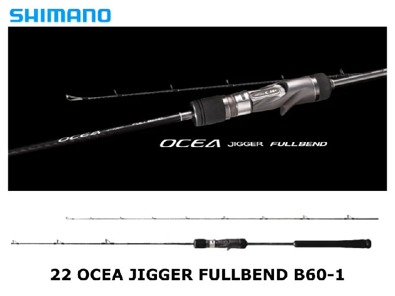 High-Quality Fishing Rod-Pre-Order Shimano 22 Ocea Jigger Fullbend B60-1