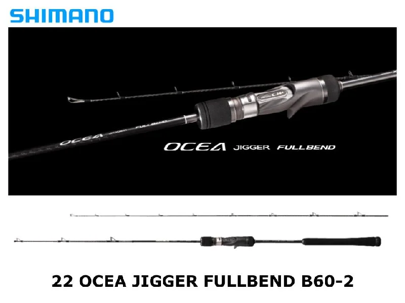 Best Rod for Close-Range Fishing-Pre-Order Shimano 22 Ocea Jigger Fullbend B60-2