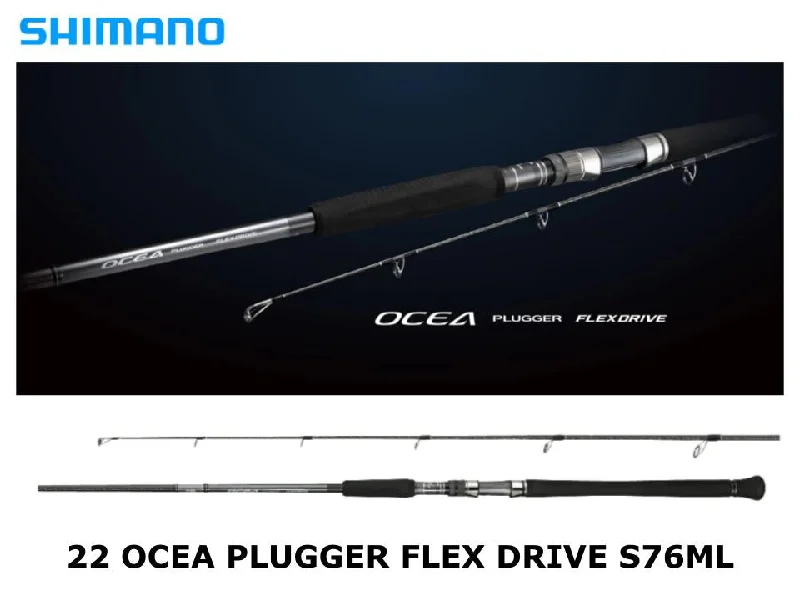 Fishing Rod for Swimbait Fishing-Shimano 22 Ocea Plugger Flex Drive S76ML