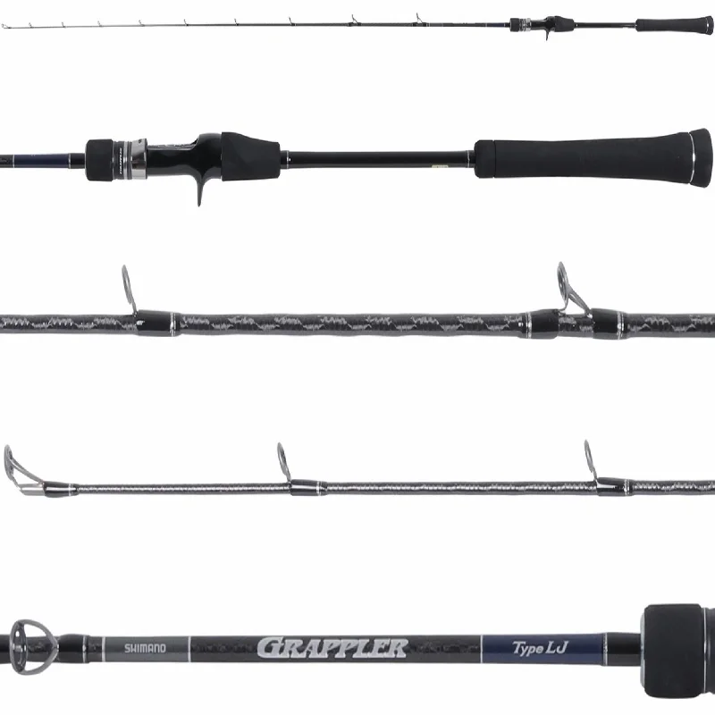 Fishing Rod with Extra Fast Action-Shimano Grappler Type LJ Jigging Rods