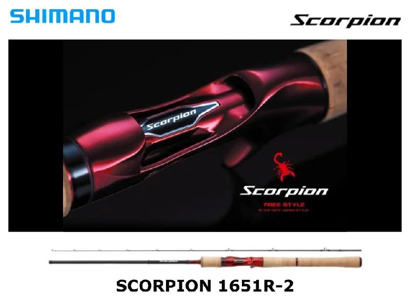 Fishing Rod for Heavy Tackle-Pre-Order Shimano Scorpion 1651R-2