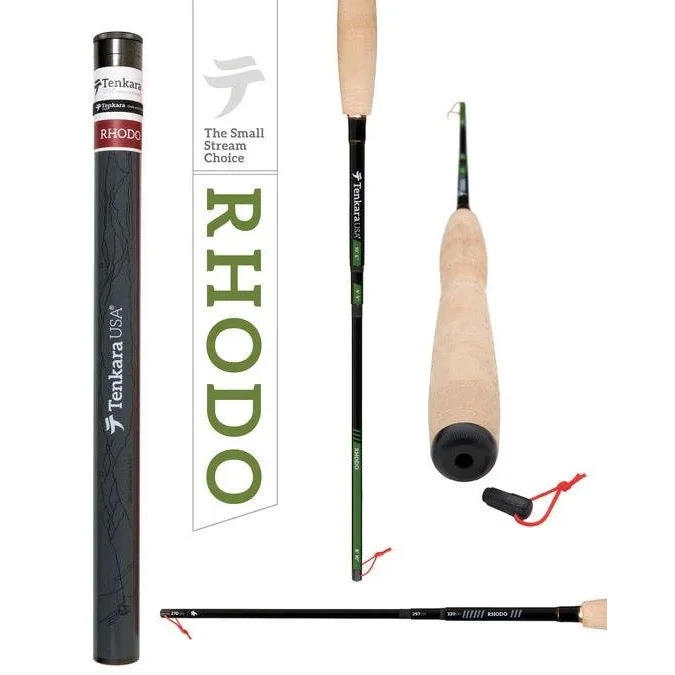 Fishing Rod with Extra Sensitive Tip-Tenkara USA RHODO™ 8'10"/9'9"/10'6" (adjustable)