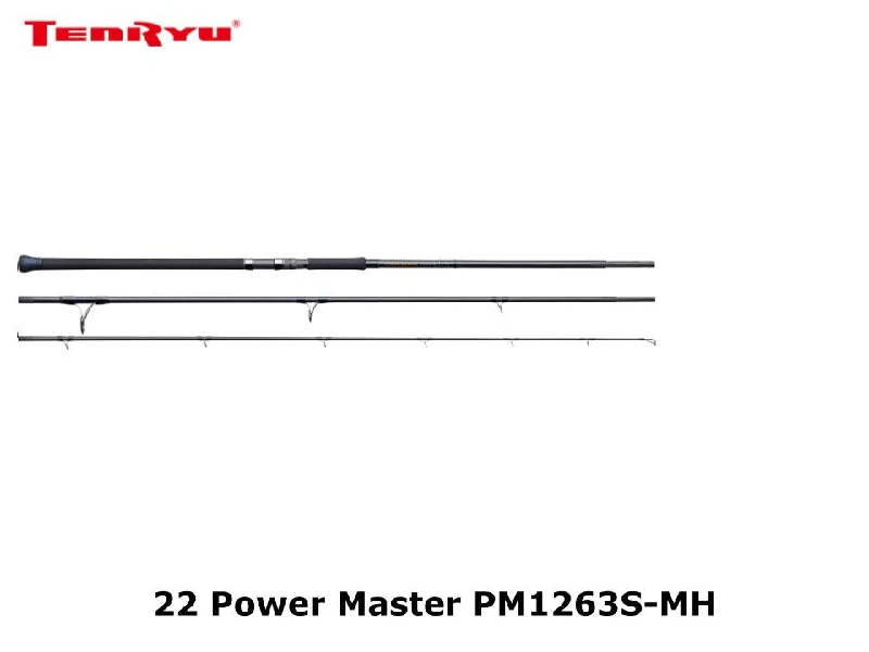 Fishing Rod for Tournament Fishing Competitions-Tenryu 22 Power Master PM1263S-MH