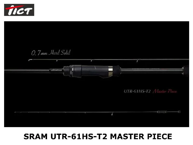 Fishing Rod for Fishing in Weedy Areas-Tict Sram UTR-61HS-T2 Master Piece