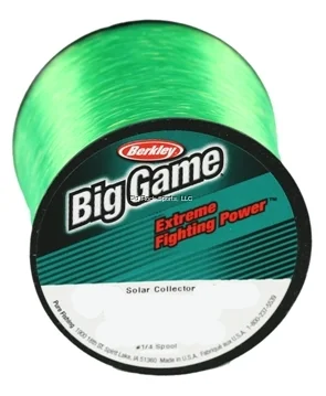 Top Braided Fishing Line for Tackle Boxes-Berkley Trilene Big Game | Solar