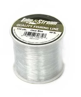 Fishing Line for Deep Sea Fishing-Eagle Claw Line Clear 1-8 spool 10lb