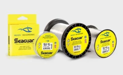 Smooth and Silent Fishing Line-Seaguar Invizx 600 YD (Bulk Spool)