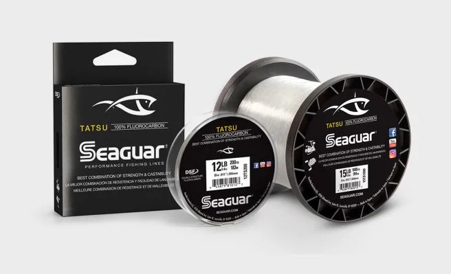 High Performance Line for Fishing-Seaguar Tatsu 1000 YD (Bulk Spool)