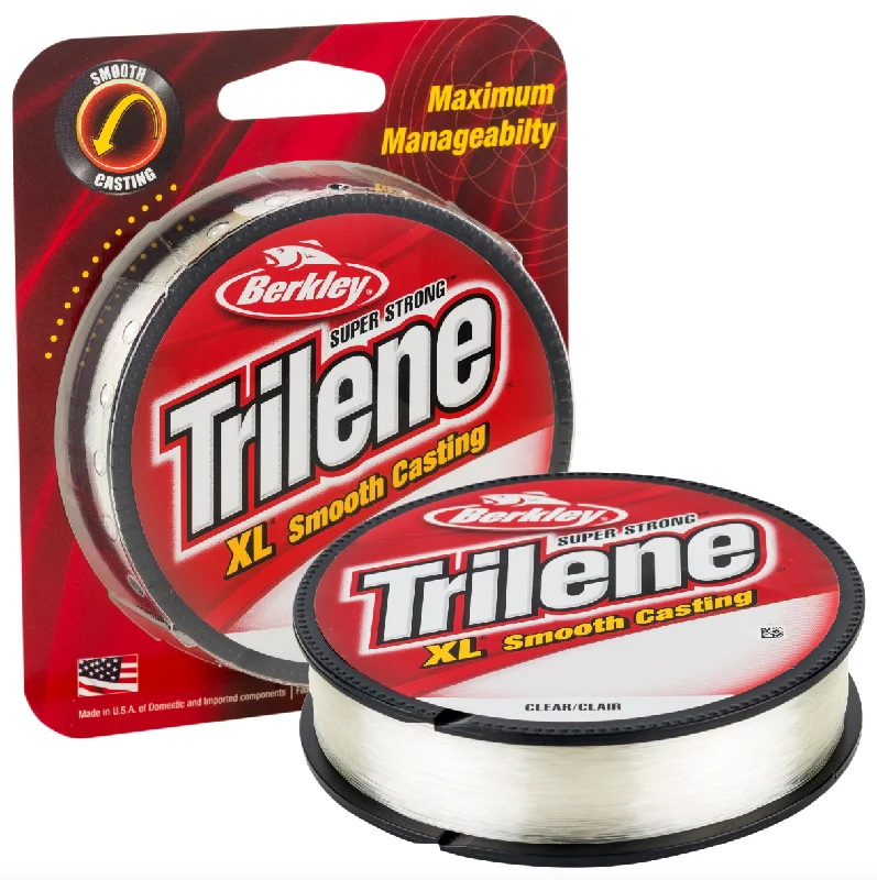 Zero Stretch Braided Fishing Line-Berkley Trilene XL  Clear