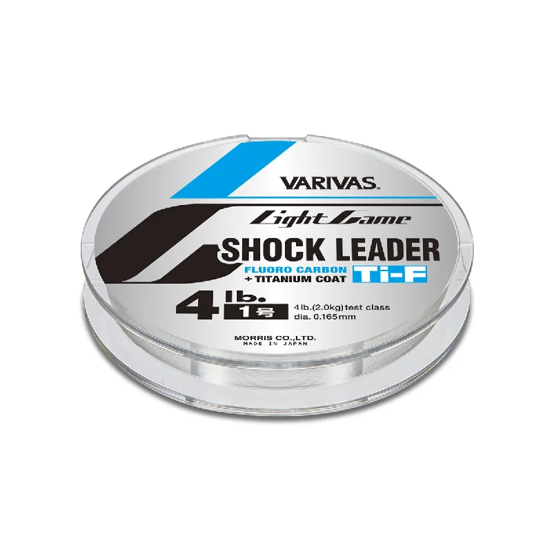 Fishing Line for Northern Waters-Varivas Light Game Shock Leader Fluoro