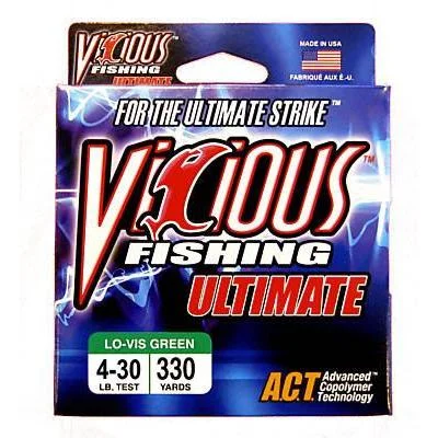 Fishing Line for Bluegill-Vicious Fishing Line 30lb 330yd