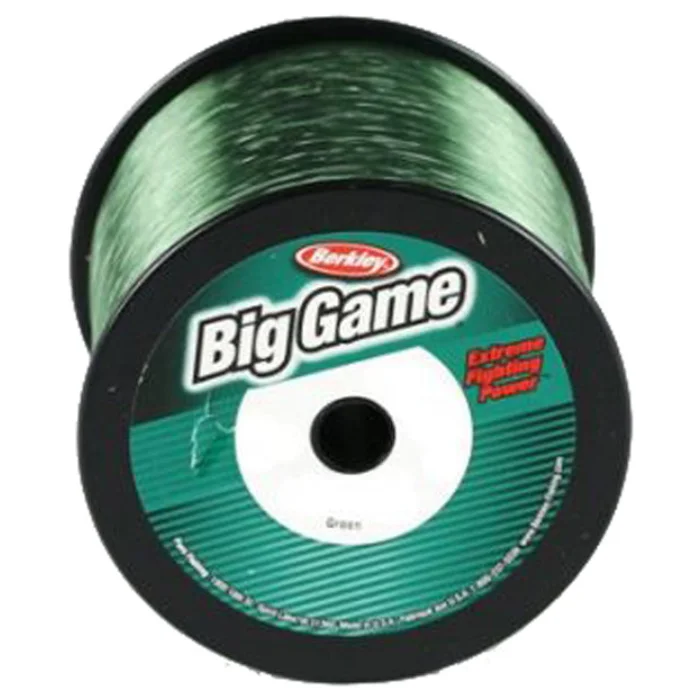 Fishing Line for Large Mouth Bass-BERKLEY TRILENE BIG GAME GREEN 8# SPOOL 1700YD