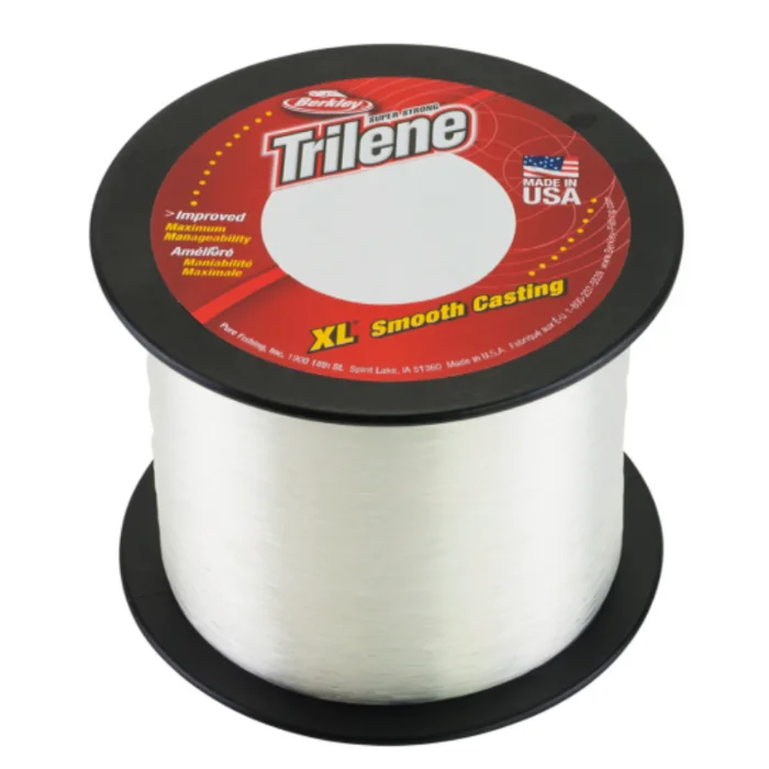 Fishing Line with Long Casting Distance-BERKLEY TRILENE XL CLEAR 10# 3000YDS BULK