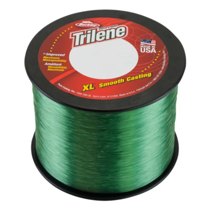 High Performance Braided Line-BERKLEY TRILENE XL GREEN 14# 3000YDS BULK